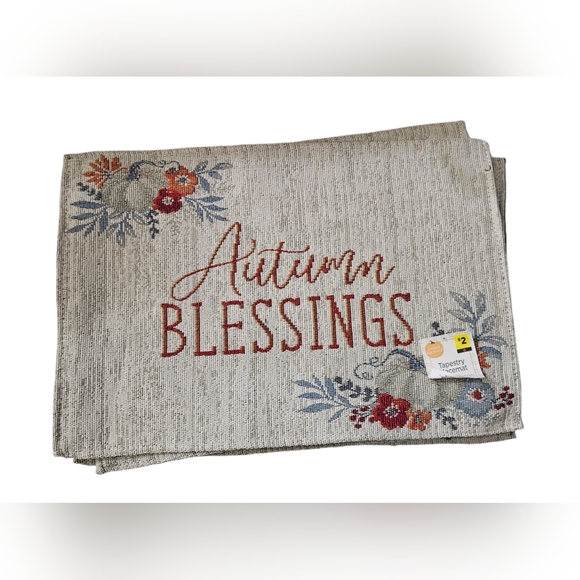 Autumn placemats. Set of 6. New w/ Tag! - Picture 5 of 5